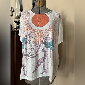 Magnolia Pearl NWT Rumi "Sun Within Every Person" Jersey SOLD OUT Tees T-shirt